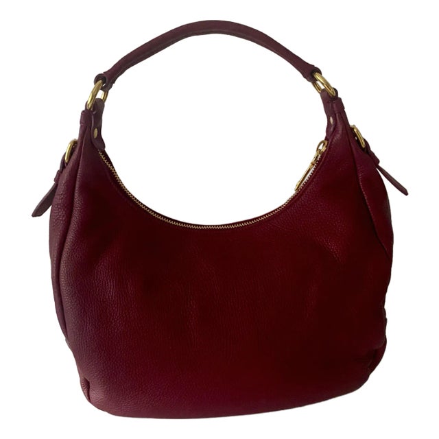 Late 20th Century Prada Leather Tote For Sale