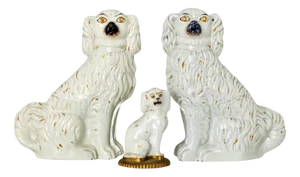 English Dogs, 19th Century, Set of 2