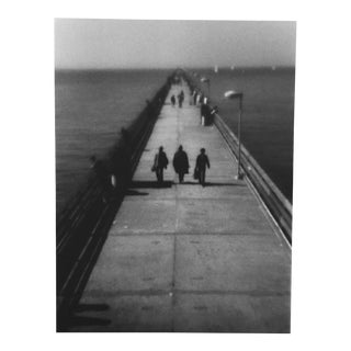 1977 Black & White photograph Berekeley, CA "The Pier" For Sale
