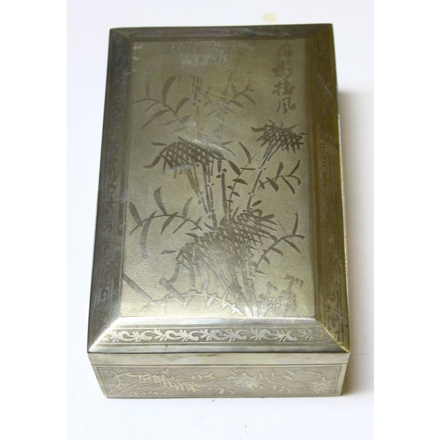 Silverplated Box First Half of the 20th Century For Sale - Image 9 of 10