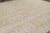 Contemporary Rug & Kilim’s Modern Square Kilim With Beige, Gold, and White Ikats Pattern For Sale - Image 3 of 9