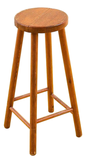 Vintage Stool in Wood