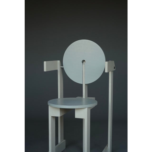 Vintage Dining Chairs by Henk Lampe, 1979, Set of 2 For Sale - Image 9 of 17