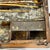 Early 20th Century Vintage Wood Artist Portable Painting Box With Used Palette and Remnant Paint For Sale - Image 5 of 14