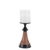 Kenneth Ludwig Chicago Tapered Wood and Metal Candle Holder (Set of 2) For Sale - Image 4 of 4