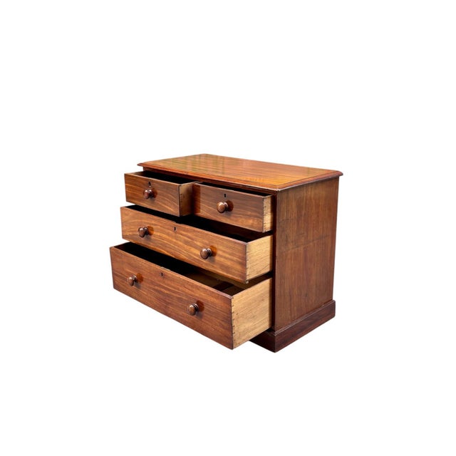Victorian English Chest of Drawers For Sale - Image 5 of 10