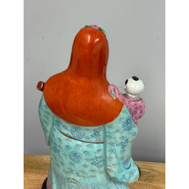 Chinese Ceramic Star God Fu Xing For Sale - Image 9 of 12