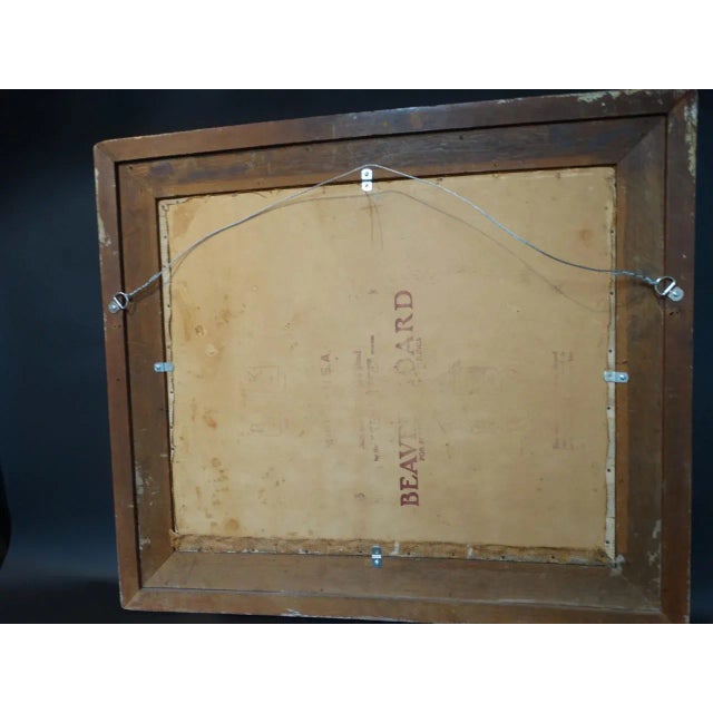 1930s Richmond Irwin Kelsey: Santa Barbara Harbor Painting For Sale - Image 5 of 7