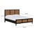 Transitional Sierra Noir Queen Bed For Sale - Image 3 of 12