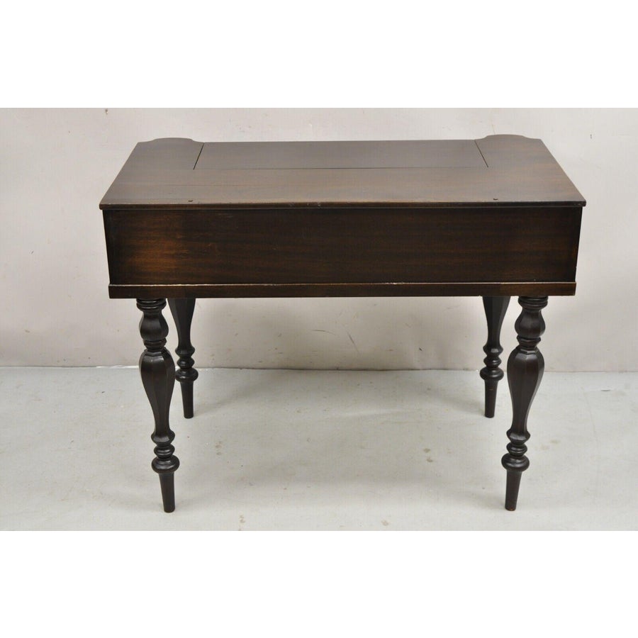 家具 antique desk Early 20th Century Antique Victorian Mahogany Spinet Piano
