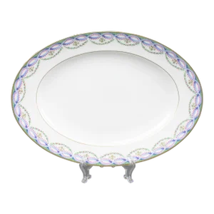 Vintage Tiffany & Co Limoges France Louveciennes Porcelain Oval Serving Platter