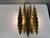 Large Brutalist Brass Wall Lamp by Svend Aage Holm Sørensen for Holm Sørensen & Co., Denmark, 1960s For Sale - Image 4 of 14