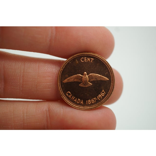 1967 Royal Canadian Mint Centennial 7 Coin Set Includes $20 Gold Coin For Sale - Image 15 of 16