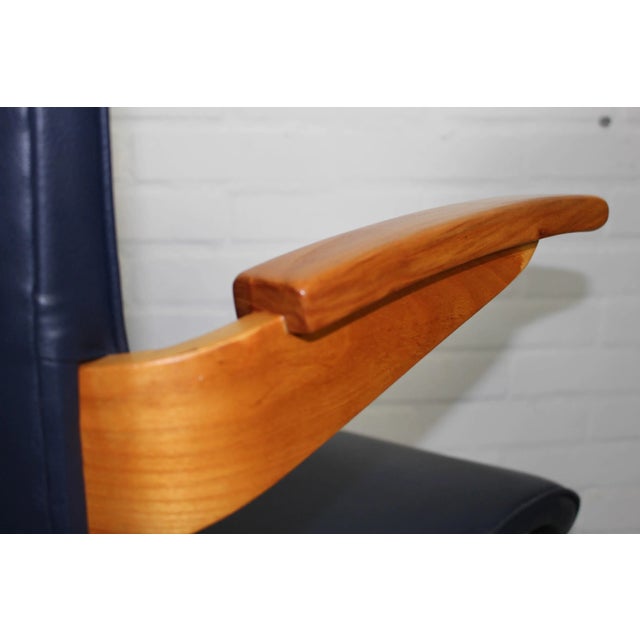 Leatherette Swing Model Dining Chair by Cor Van Os Culemborg, 1960s, Set of 6 For Sale - Image 15 of 18