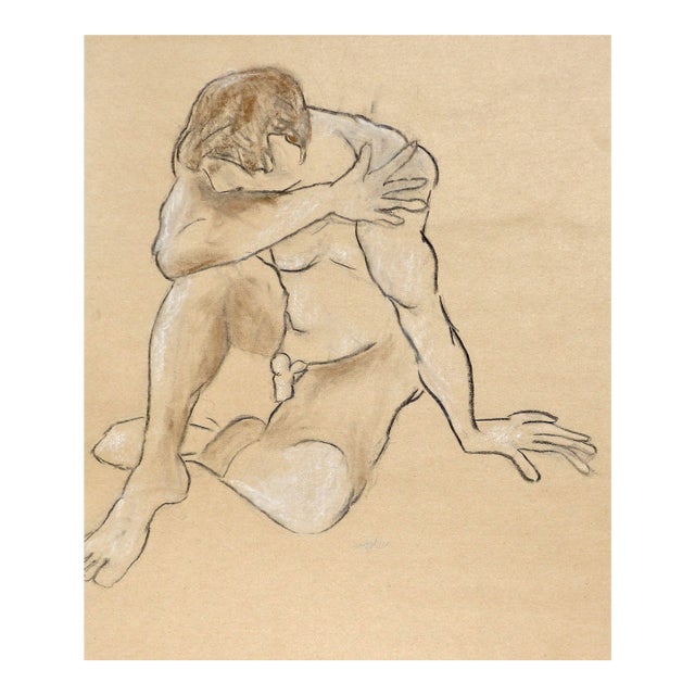 Contemplation by a French Man For Sale