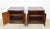 Brown Henredon Pan Asian Nightstands a Pair For Sale - Image 8 of 18