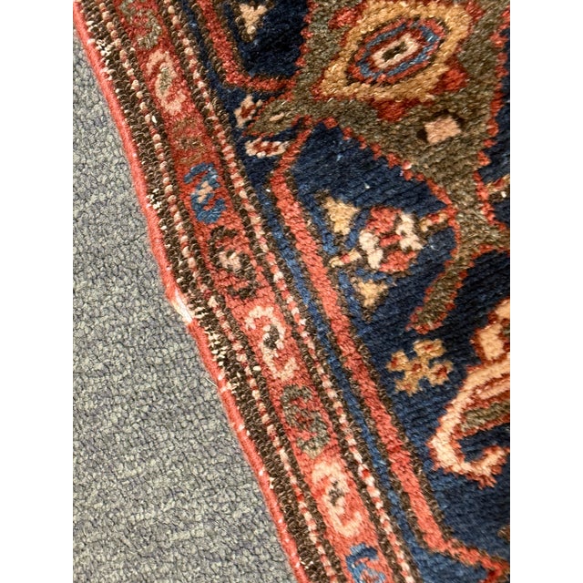 1920s 3ft 9in X 5ft 9in Hamadan Iranian Area Rug For Sale - Image 5 of 11