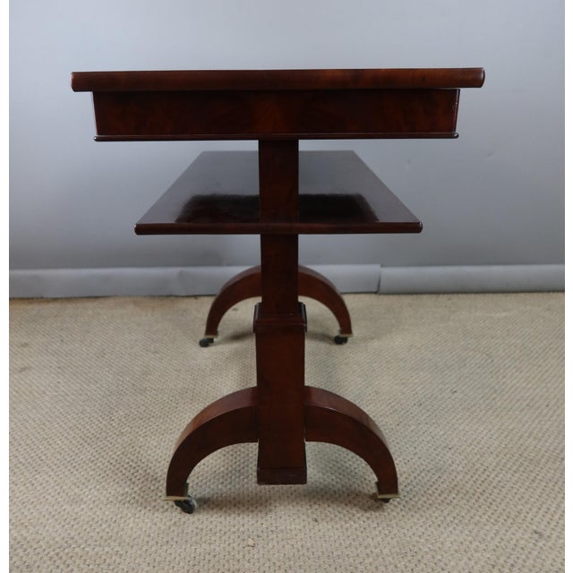 System Serving Table in Wood, in Restored conditions. Designed before 1890