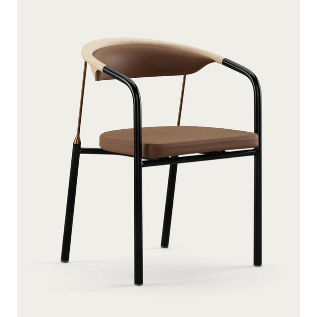 Henrik tengler chairman wood types: oak clear oil, upholstery: umber for one collection. The chairman was designed by...