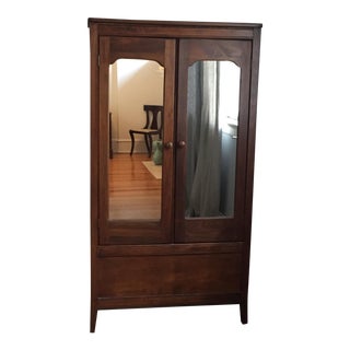 Mirrored Armoire For Sale