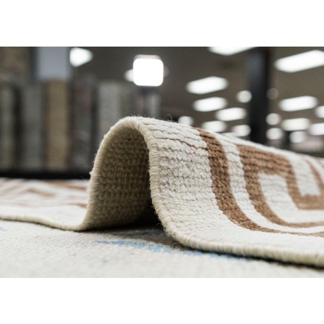 Textile Turkish Oushak Rug 10'4" x 14'3" #20411 For Sale - Image 7 of 8