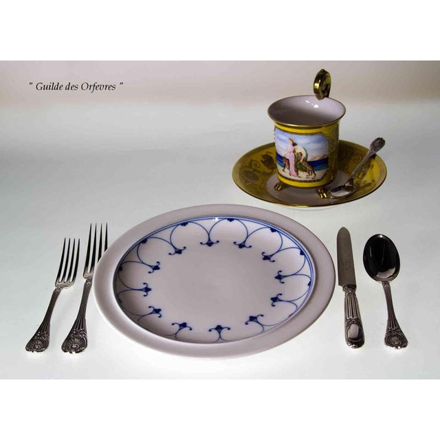 New 1980s Exquisite Porcelain With Kiruna Blue-Mittsomer Set 101 Pieces For Sale - Image 12 of 14