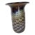 Michael Shearer 1979 Iridescent Oxide Glass Vase For Sale