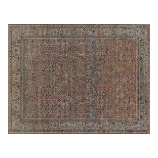 Antique Persian Kashan Rug For Sale