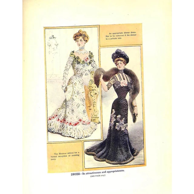 "Etiquette Up-to-Date: For Polite Society" 1901 White, Annie Randall For Sale - Image 11 of 12