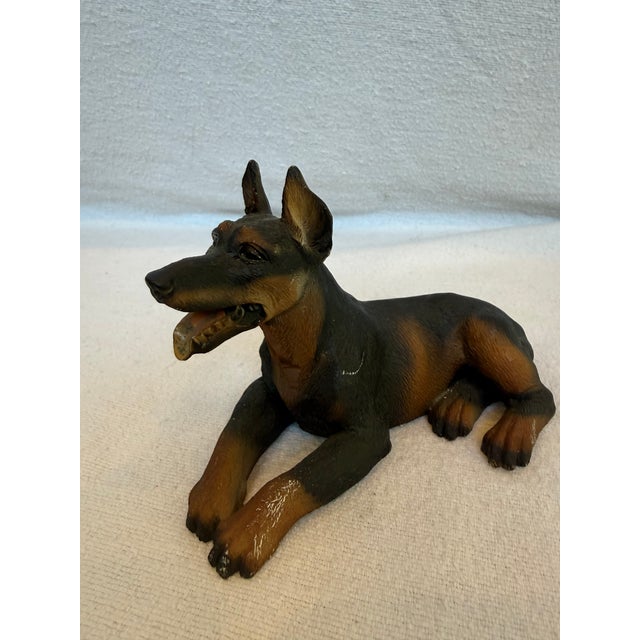 Ceramic Lifelike German Shepherd For Sale - Image 4 of 10