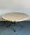 Vintage Boho Cast Concrete Tree Slice Slab Table For Sale - Image 9 of 12