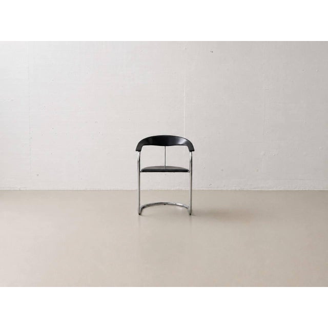Canasta Cantilever Chairs by Arrben, Italy, 1980s, Set of 6 For Sale - Image 12 of 18