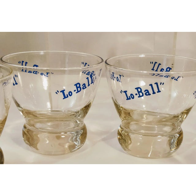 Vintage "Lo-Ball" Cocktail Glasses - Set of 7 For Sale - Image 4 of 10