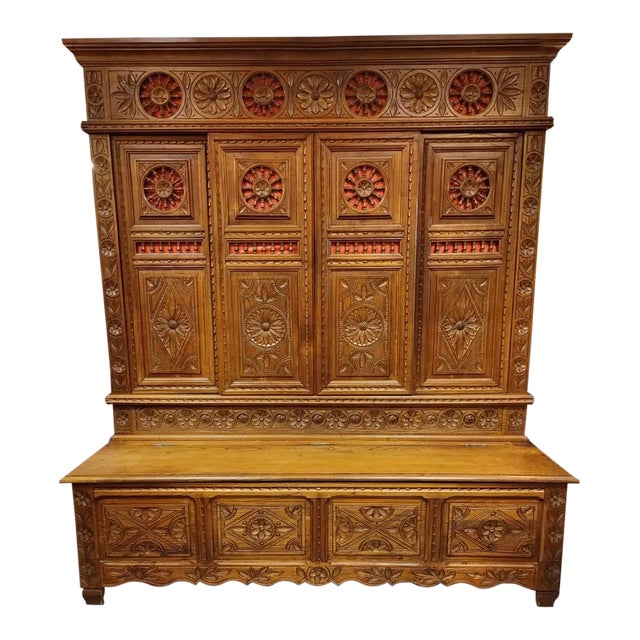 Late 19th Century Antique French Trunk For Sale