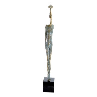 The Last Fisher Bronze Sculpture by Gyunay Aliev For Sale