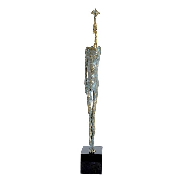 The Last Fisher Bronze Sculpture by Gyunay Aliev For Sale