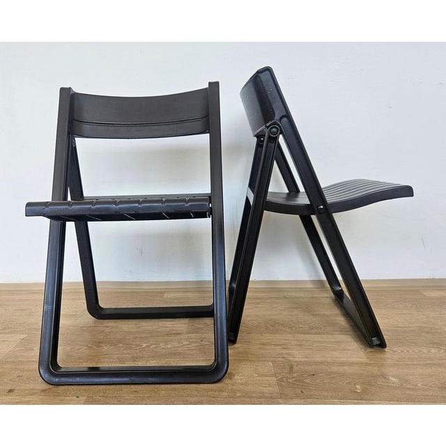 Vintage French Folding Chairs, 1979, Set of 2 For Sale - Image 6 of 14