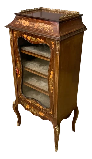 Inlaid Mahogany Cabinet, 1900