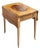 19th Century George III English Satinwood and Mahogany Pembroke Table For Sale