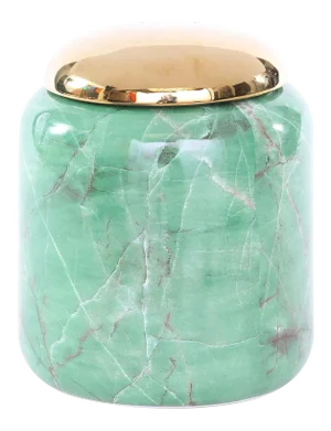 Mid-Century Modern English Porcelain Covered Jar