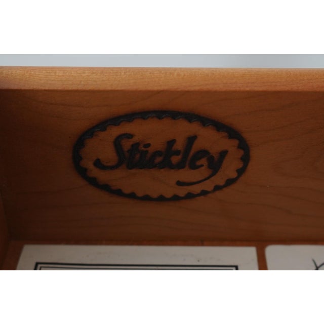 Stickley Cherry New England Style Highboy For Sale - Image 16 of 18