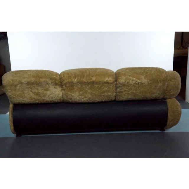 Textile Space Age Three-Seater Sofa by Adriano Piazzesi, 1970s For Sale - Image 7 of 12