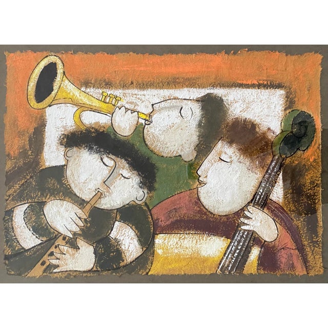 Paper Joyce Roybal Painting For Sale - Image 7 of 8