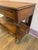 Brown Antique Carved Oak Console Buffet Table. For Sale - Image 8 of 12