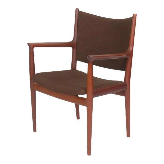 Teak JH-513 Armchair by Hans J. Wegner For Sale