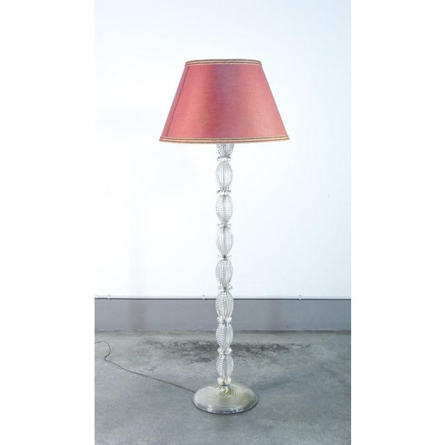 Blown Glass Floor Lamp from Barovier & Toso For Sale - Image 10 of 18