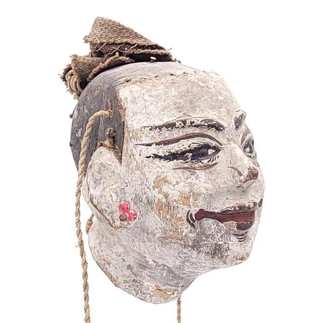 Southeast Asian Puppet Head, Circa 1880 For Sale