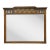 Sumter Cabinet Co. Solid Oak Mediterranean Style 48" Mirror For Sale