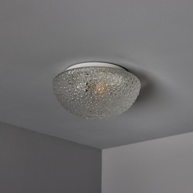 1960s Helena Tynell Bubble Glass Flush Mount for Limburg For Sale - Image 16 of 17