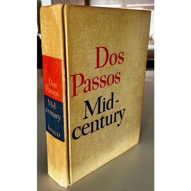 1960s Mid-Century a Contemporary Chronicle a Novel by John Dos Passos, First Edition For Sale - Image 9 of 9